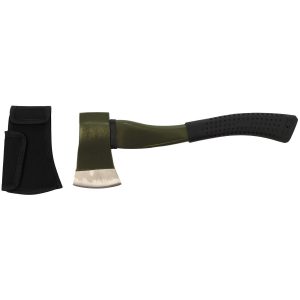 Hacha SAVANNAH, Deluxe, 38 cm, Carbono, mango de goma