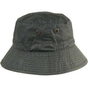 Sombrero SAVANNAH, Impermeable, Algodón, Verde