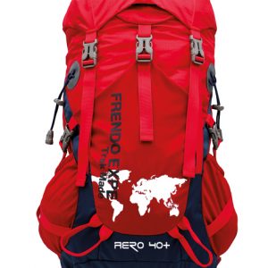 Mochila FRENDO, Aero, 40+ Ltr, Roja