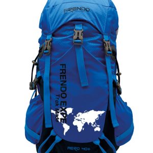 Mochila FRENDO, Aero, 40+ Ltr, Azul