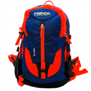 Mochila FRENDO, Trek 20, Rojo/Azul
