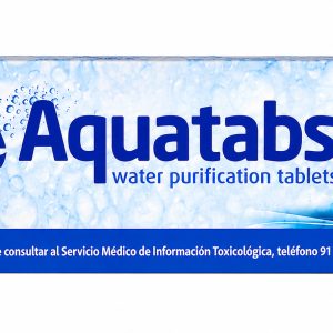 Pastillas potabilizadoras AQUATABS, 52 Unidades 70909