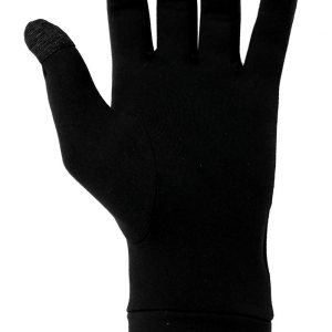 Guantes FRENDO, Micropolar, Finos, Negros, Talla L/XL