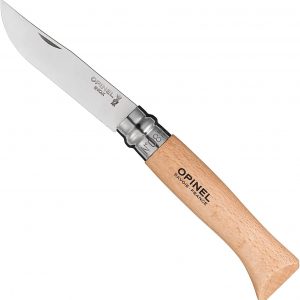 Navaja OPINEL Nº 08 VR Inox, 8.5 cm de hoja