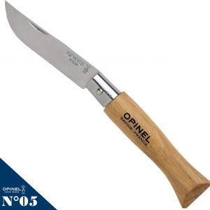 Navaja OPINEL Nº 05 Inox, 6 cm de hoja
