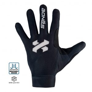 Guantes X BONES , termico, Finos, Negros, Talla S