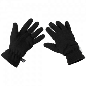Guantes polares, negros, aislamiento 3M ,Thinsulate, Talla L