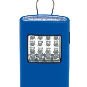 Linterna EXPLORER,16 luces Leds, Azul