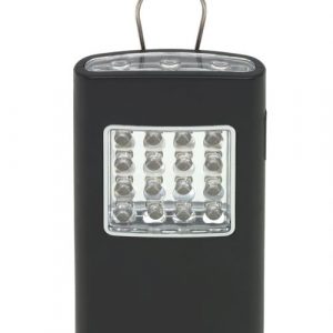 Linterna EXPLORER, 16 luces , Leds, Negro