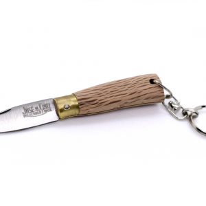 Navaja JOSE da CRUZ, Mini llavero , Encina ,Inox, 5,3 cm
