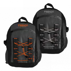 Mochila FRENDO, ANGIE 15 Ltrs, Negra/GRIS 71125