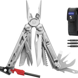 Multiuso, ROCKTOL SK04 , 22 en 1 con funda de nailon, 3 puntas de doble punta 75091